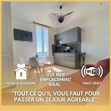 Appartement Moderne Climatise Monaco Vue Mer Cap-d'Ail Exteriör bild