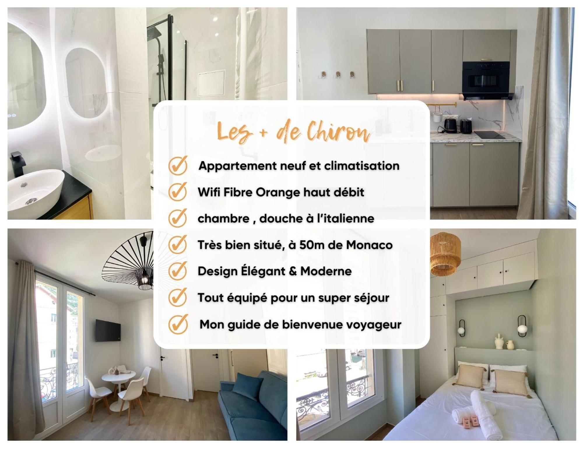Appartement Moderne Climatise Monaco Vue Mer Cap-d'Ail Exteriör bild